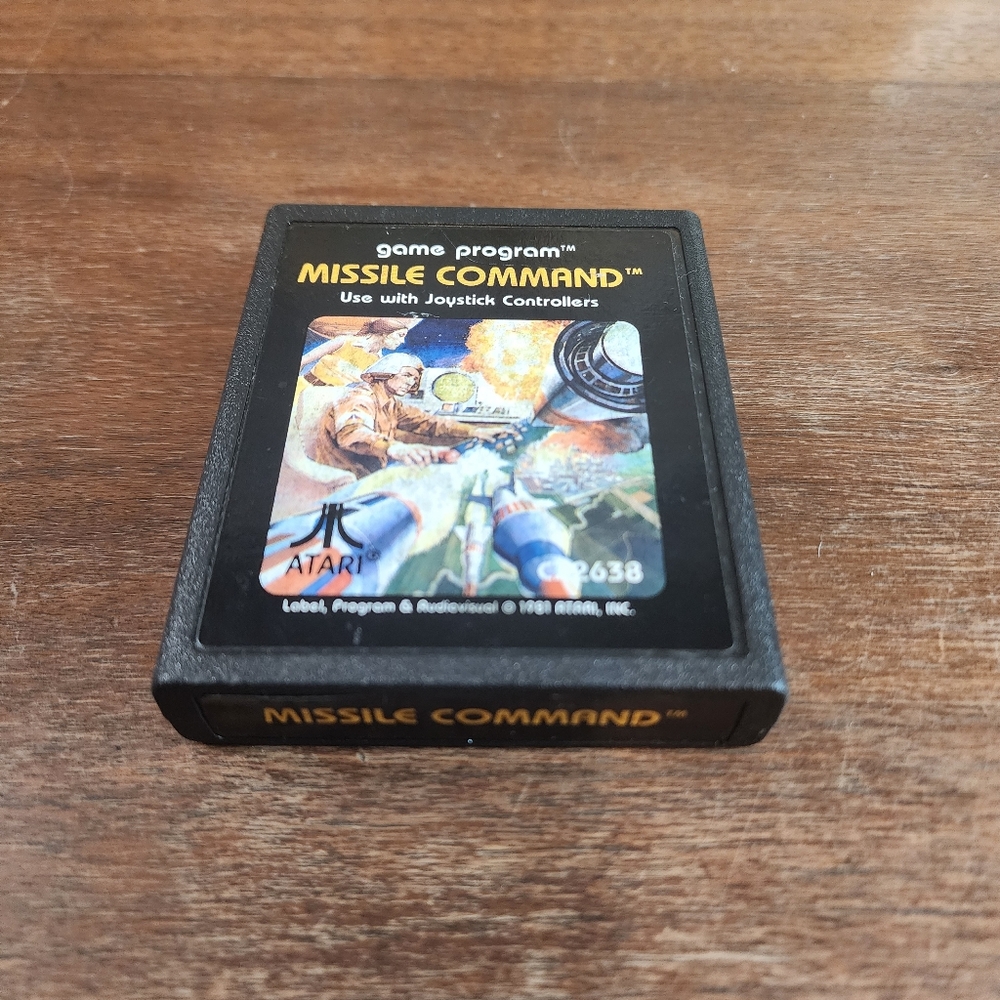 Atari 2600 Missle Command CX2638 Game